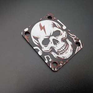 Fender size Guitar neck plate. 3D print