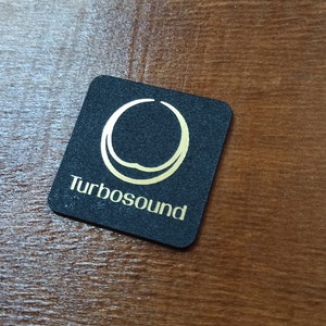 Turbosound - Silver or Gold logo - Metallic