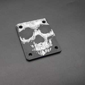 BC Rich Size Guitar Neck Plate. 3D print