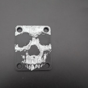Fender size Guitar neck plate. 3D print