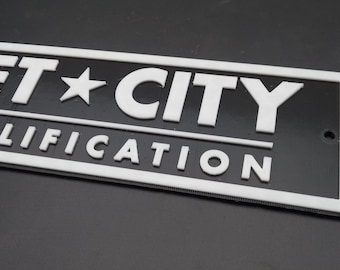 Distintivo Personalizzato In Alluminio Per Amplificatori Jet City