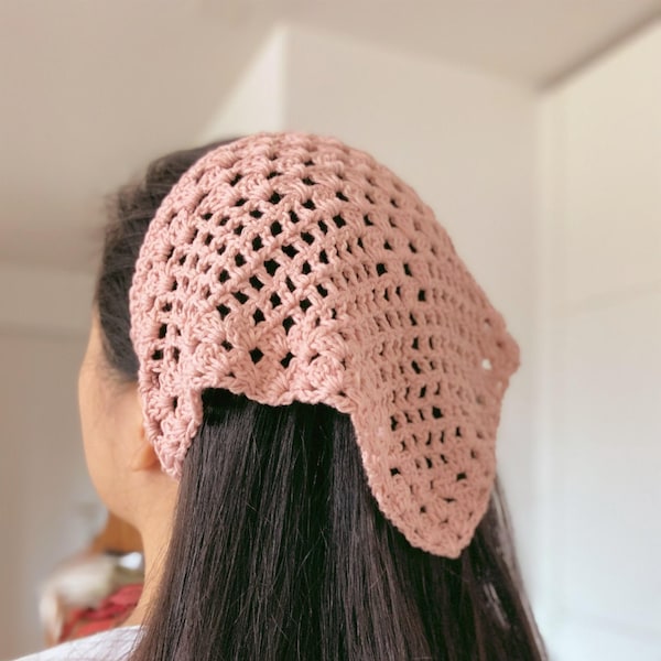 Crochet Bandana / Head scarf / Kerchief