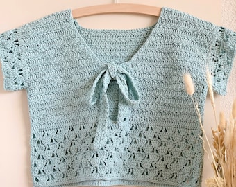 BILLIE SUMMER TOP - pdf pattern - Crochet top