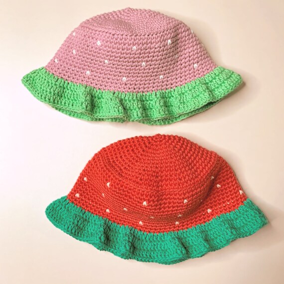 Strawberry Bucket Hat Pattern With 
