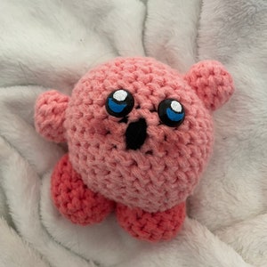Crochet Amigirumi Kirby Plush