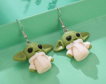 Polymer Clay Yoda Etsy