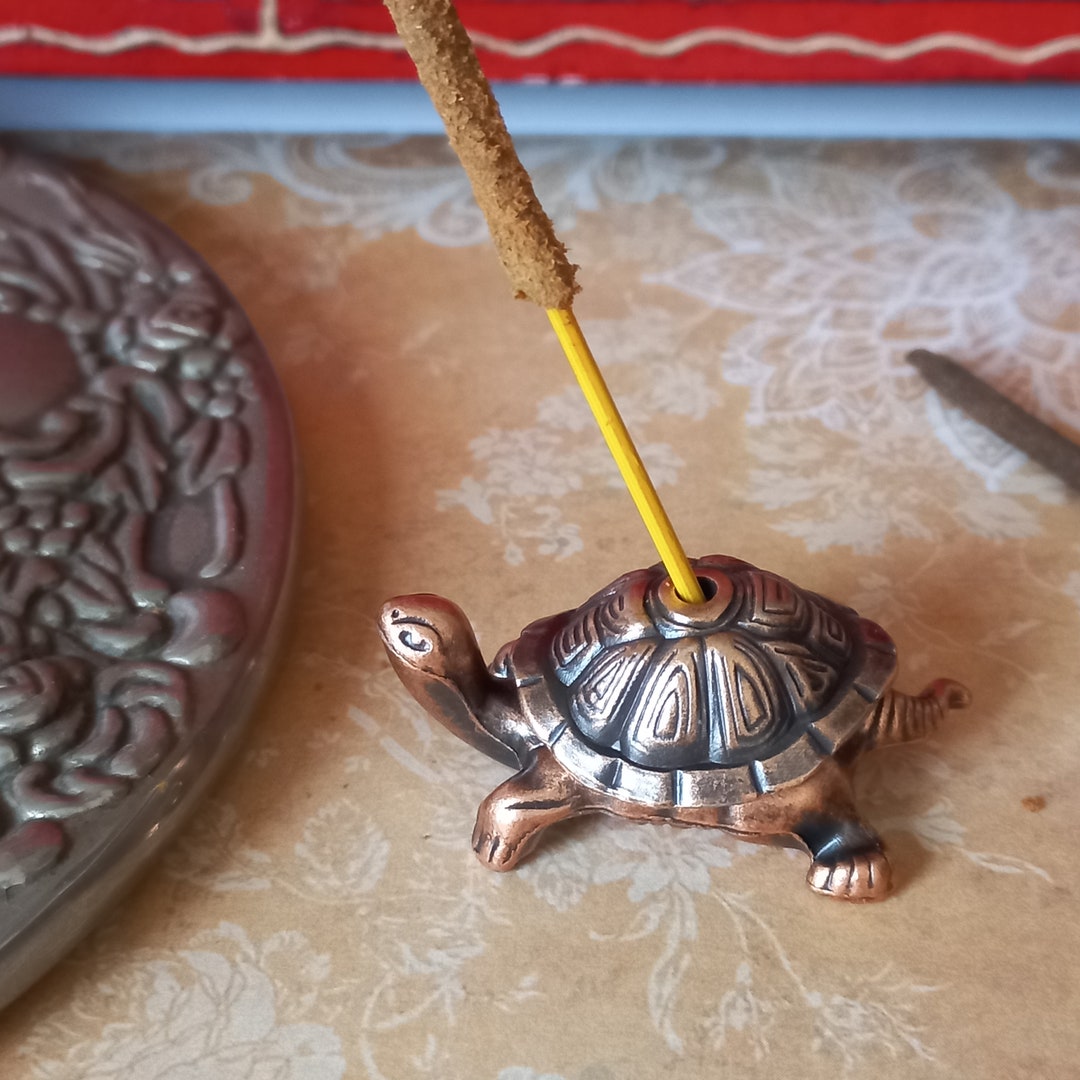 Cute Turtle Incense Holder. Turtle Incense Stick Burner. Tiny Etsy