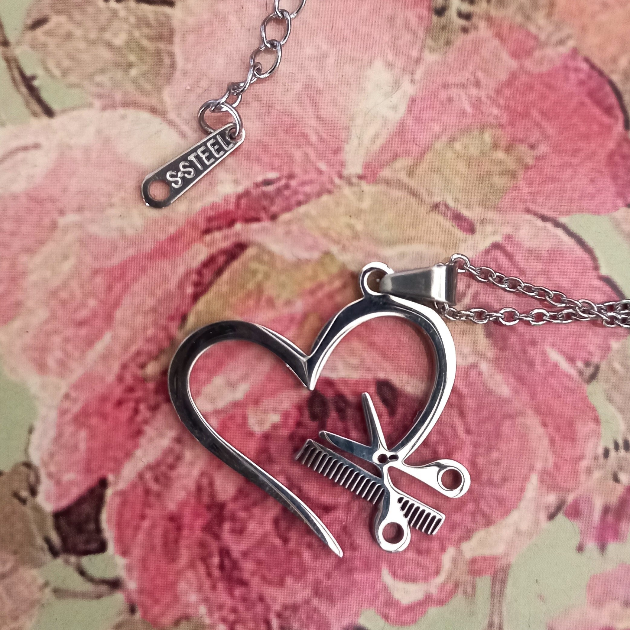 2 Unids Al Por Mayor Tilista Collar Peluquería Joyería Tijeras Y
