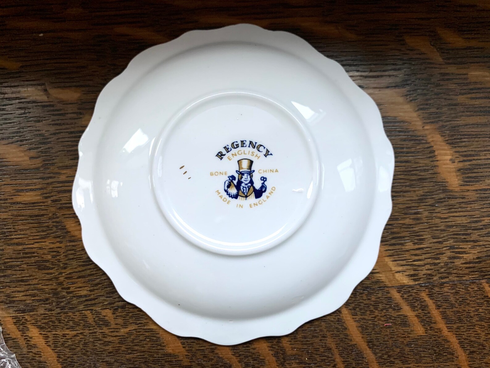 Regency English Bone China Trinket Dish Etsy