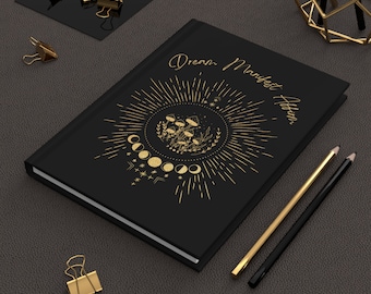 Moon Phase Mushroom Journal: Celestial Dream Notebook