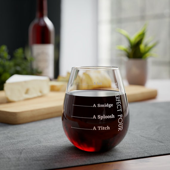 Funny Party Stemless Wine Glasses - Pourtions