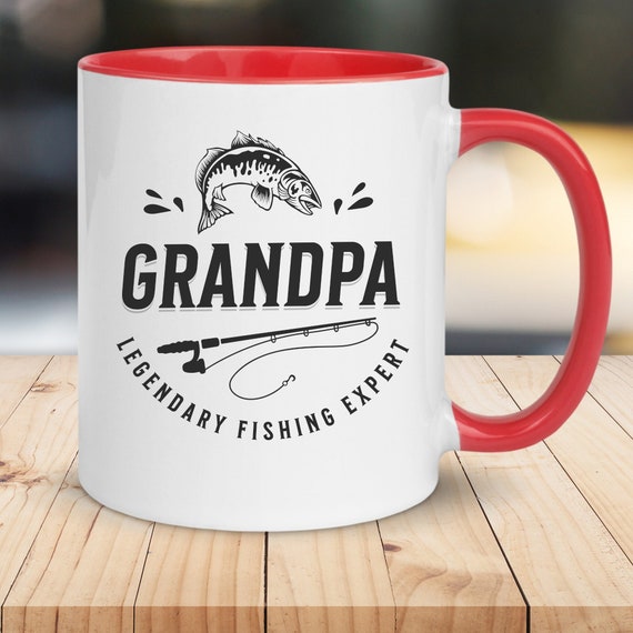 Fishing Mug Gift for Grandpa, Father's Day Gifts, Grandpa Birthday Gift, Fishing  Gift for Dad, Mug for Grandpa, Grandpa Mug, Fisherman Gift 
