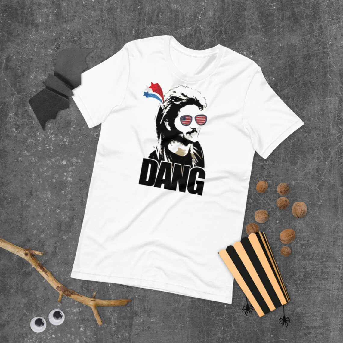 Joe Dirt Merica bleached tee Joe Dirt Merica 4th of July