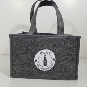 Men's Handbag (beer Bag Six-pack) Made of Felt Beer Bag Six-pack