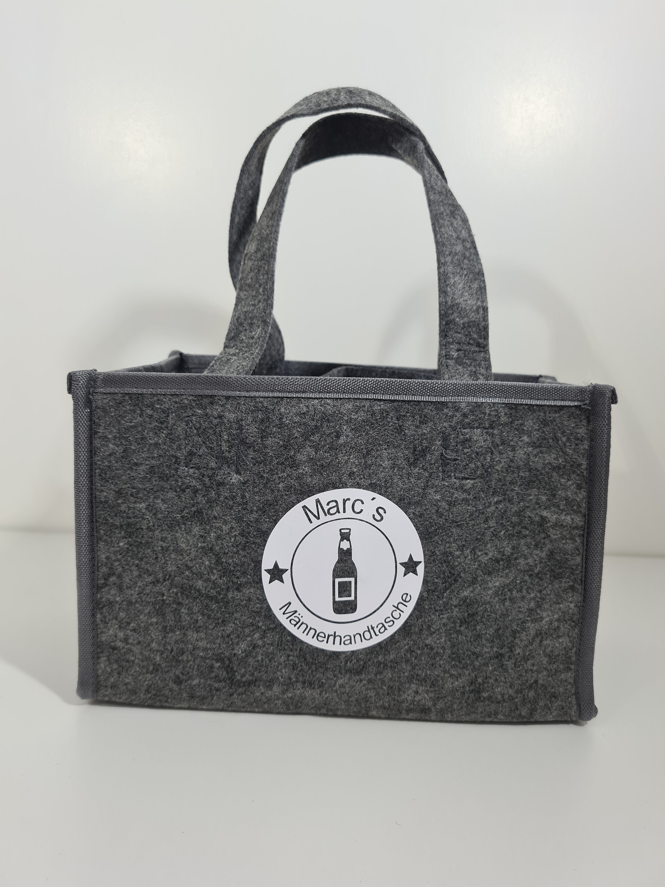 Men's Handbag (beer Bag Six-pack) Made of Felt Beer Bag Six-pack
