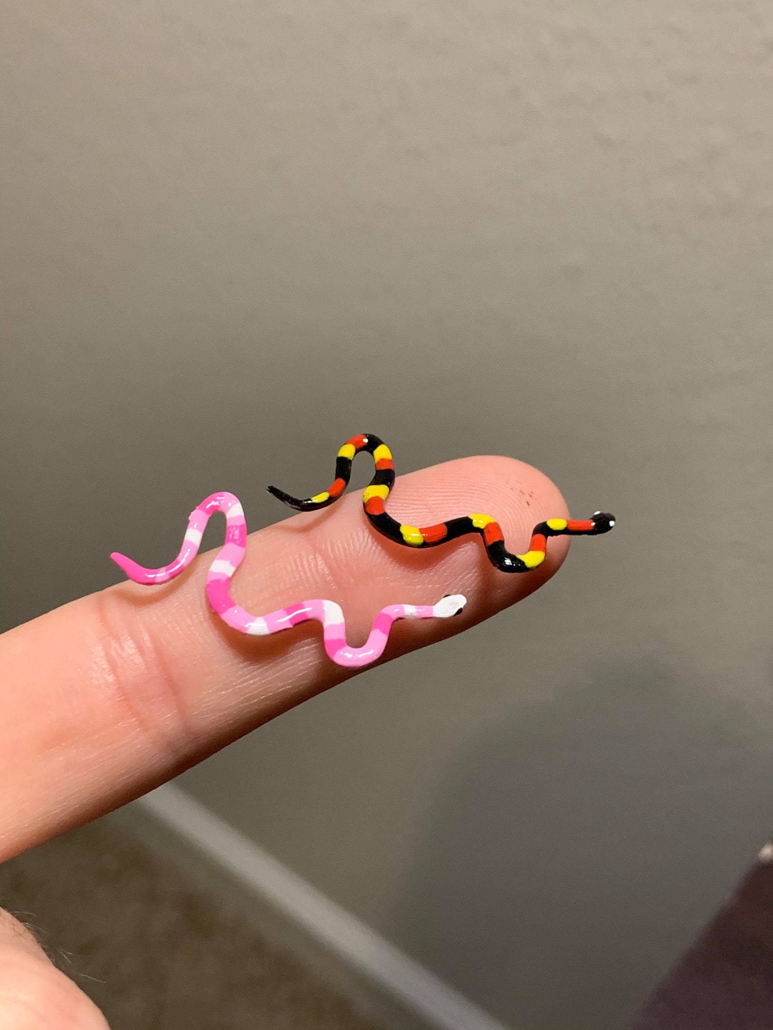 Miniature Snake Handmade Etsy
