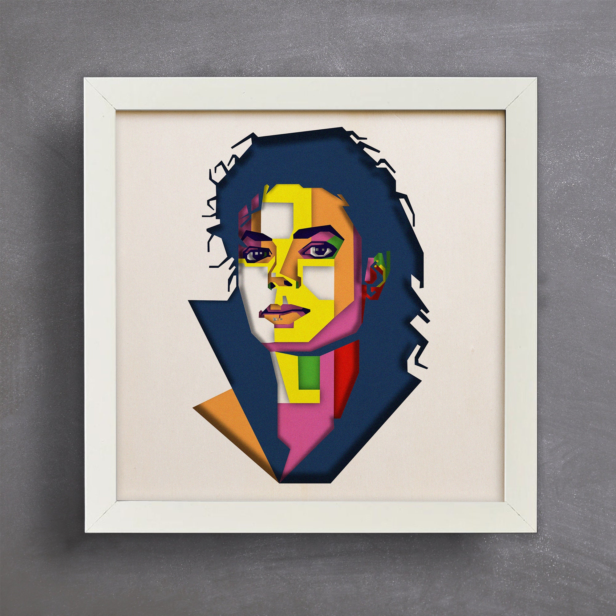 マイケルジャクソン　クリスタルアート Michael Jackson Crystal - Etsy