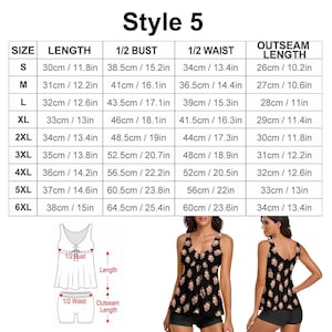 Custom Bikini Swimsuit with Photo Personalized Face Swimwear for Womens Two-Piece Set Customized Print Face on Bathing Suit 4XL 5XL 6XL Size image 7