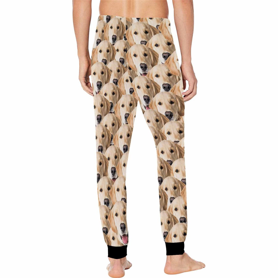 Customized Dogface Pajama Pants for Men Custom Pet's Face Etsy