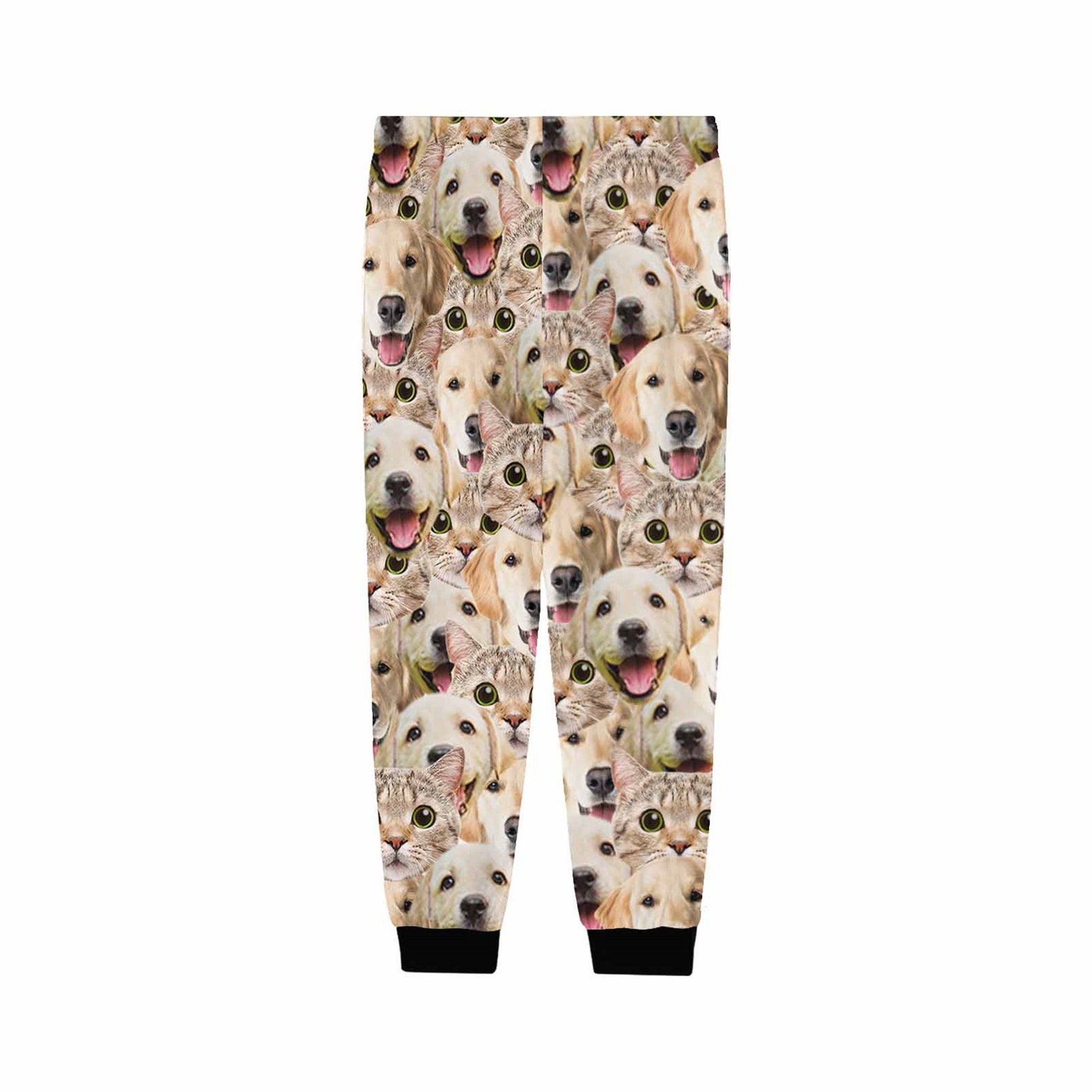 Customized Dogface Pajama Pants for Men Custom Pet's Face Etsy