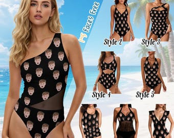 Aangepast badpak gepersonaliseerd badpak voor dames Zomerfeest Cadeau voor haar