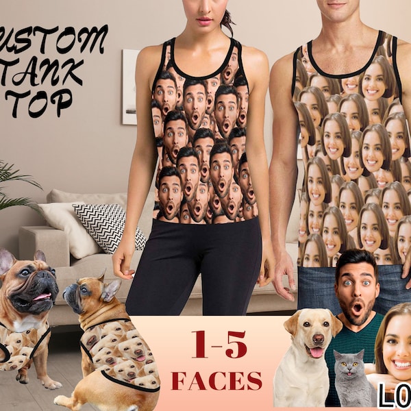 Writing on Stone Black and White Pet Tank Top