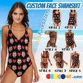 Custom Face Swimsuit: Personalized Photo Bikini, Summer Party Gift