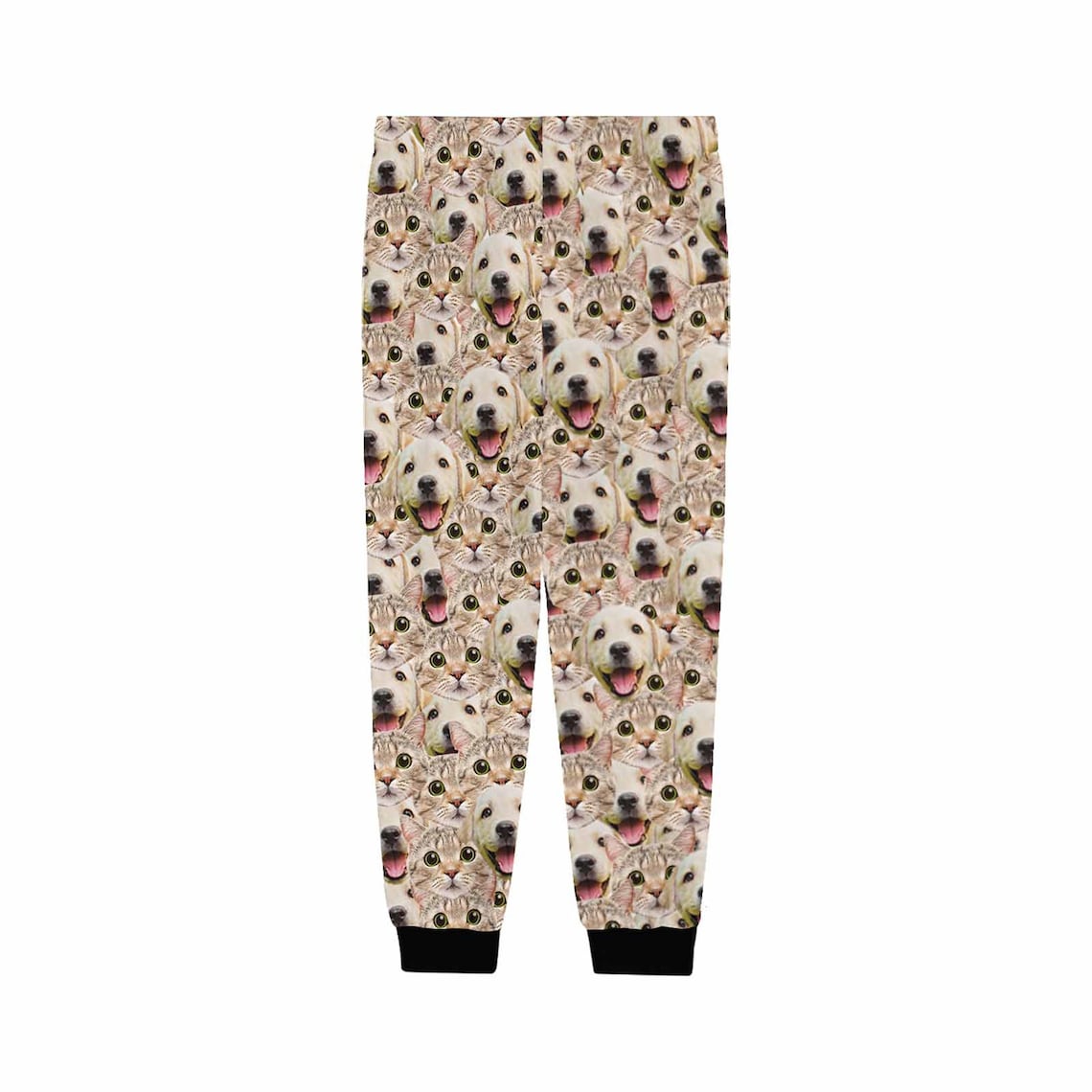 Customized Dogface Pajama Pants for Men Custom Pet's Face Etsy
