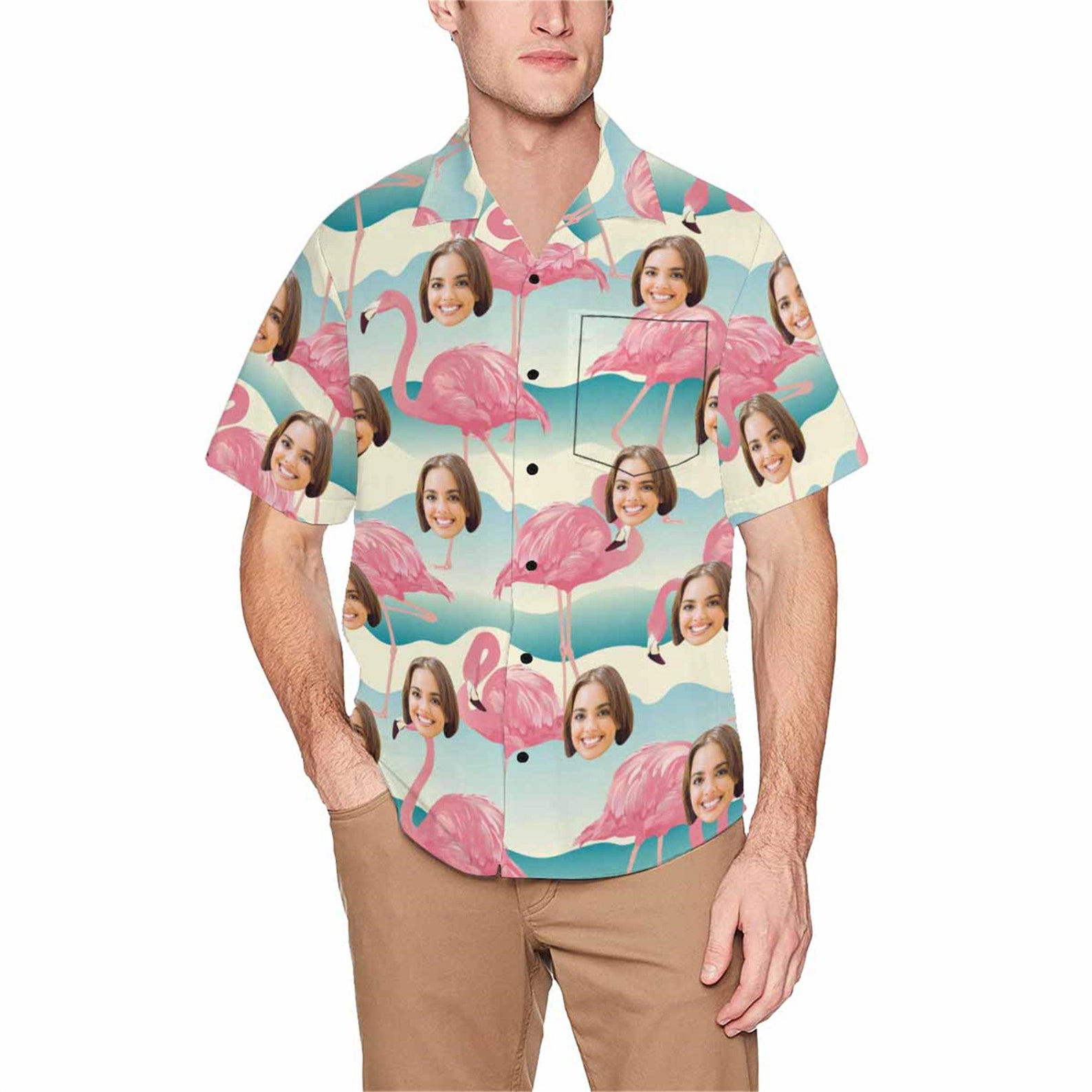 Custom Hawaiian Shirtpersonalized Face Design Shirtcustom - Etsy