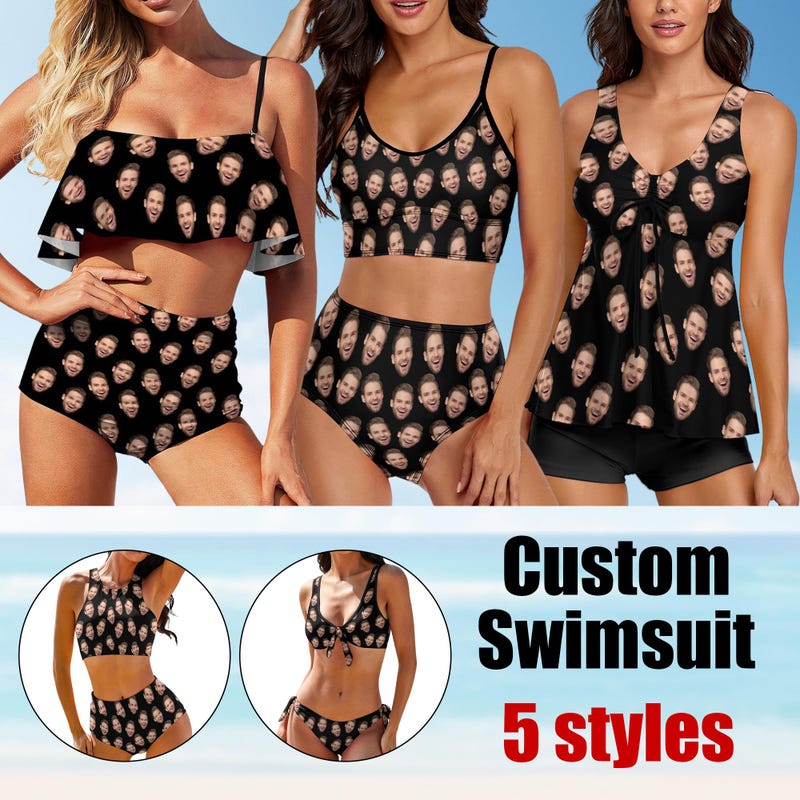 Printed Two-Piece Swimsuit