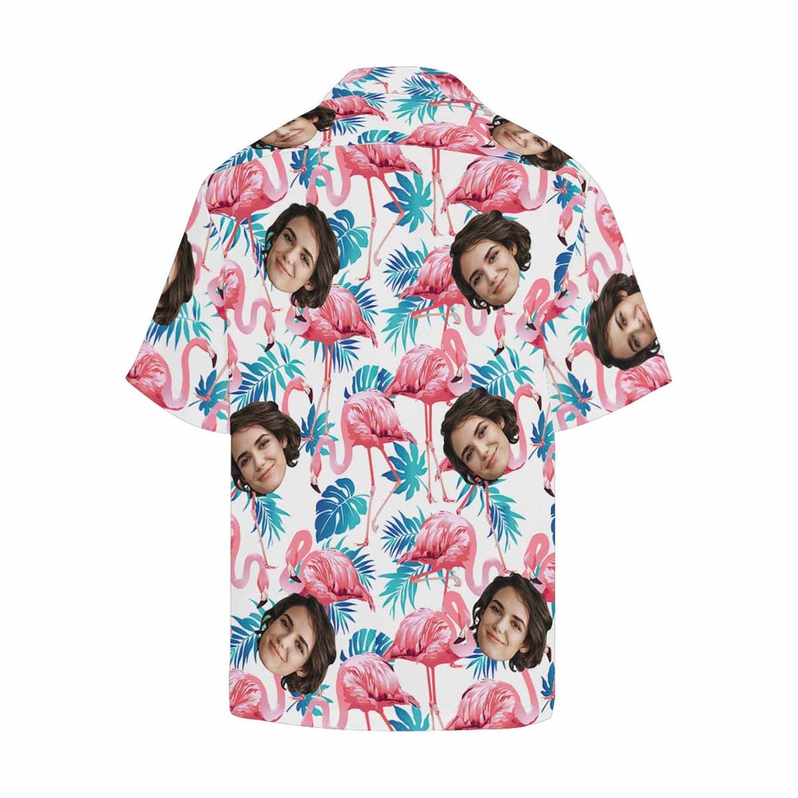 Custom Face TShirt Customize Button Downs Shirt for Him Etsy