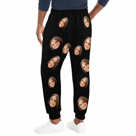 Custom Face Sweatpants Customize Unisex Sweat Pants Personalized Casual Track Pants for Her Custom Loose Pants Gift for Girlfriend boyfriend Etsy UK