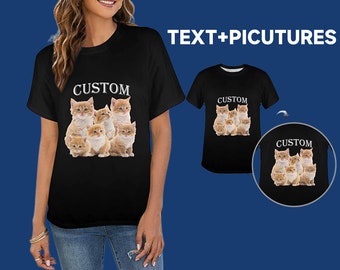 Custom Your Own Bootleg Tee Custom Bootleg Customize Your Photo Your Design Idea Shirt Bootleg Rap Tee Girlfriend Birthday Gift Mother gift