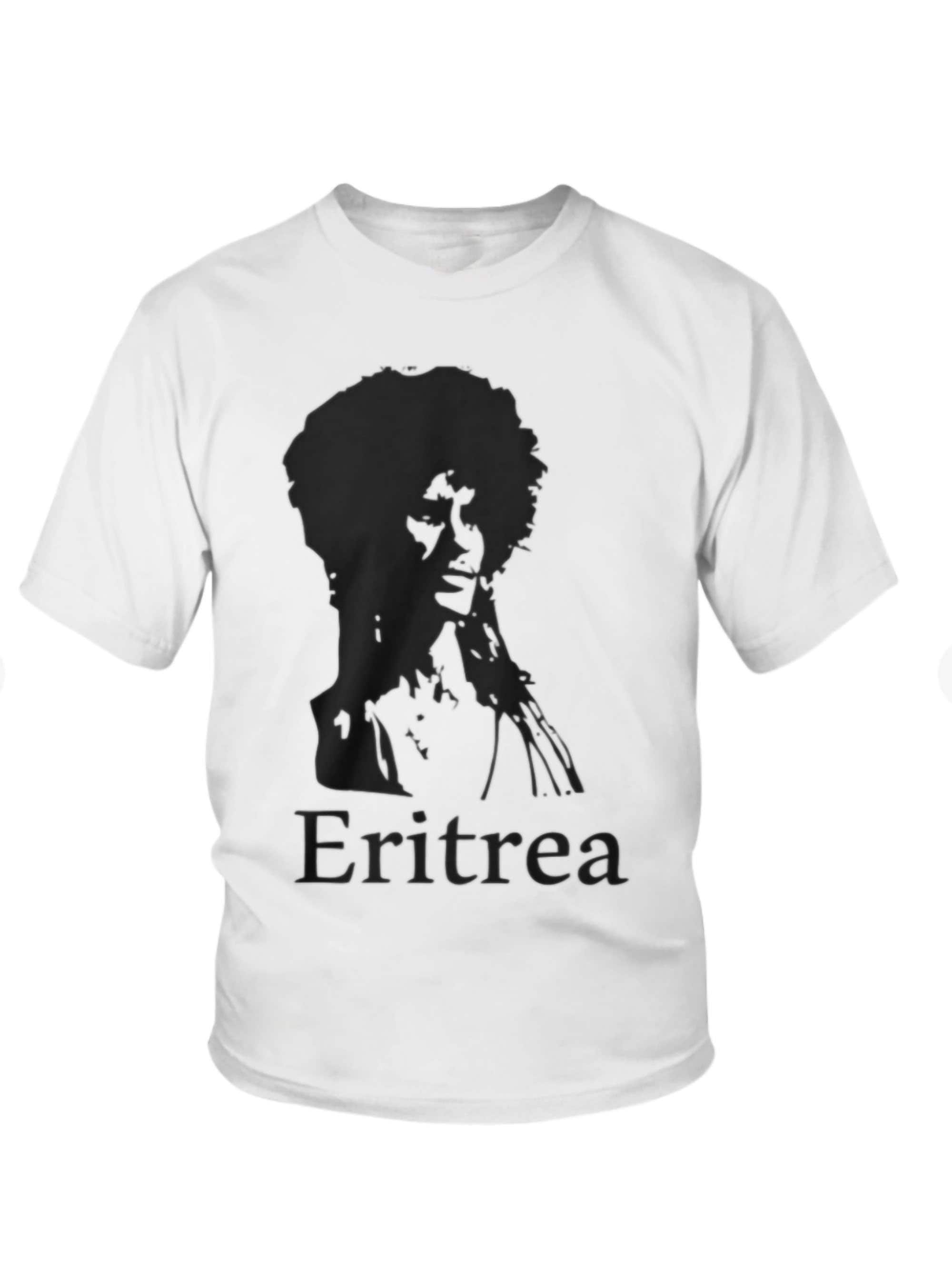 Drapeau Érythrée Imprimé T shirt Décontracté Hommes Drapeau Érythrée Imprimé T shirt Décontracté Hommes