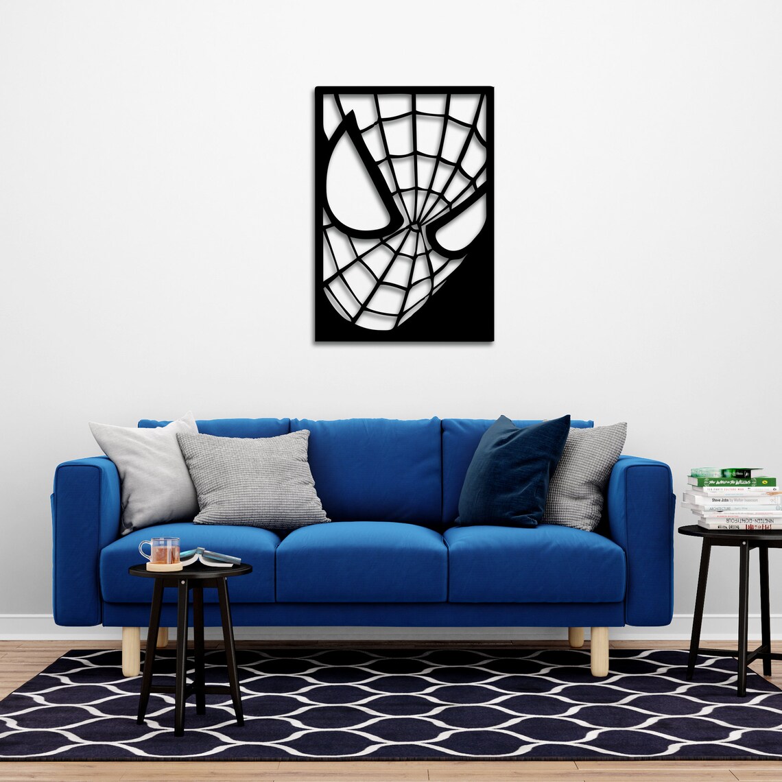 Spiderman Metal Wall Art Marvel Metal Wall Sign Wall Decor Etsy