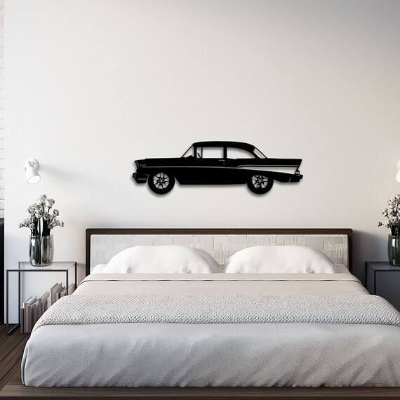 Classic Car Metal Wall Decor Cars Metal Wall Decor Metal Etsy