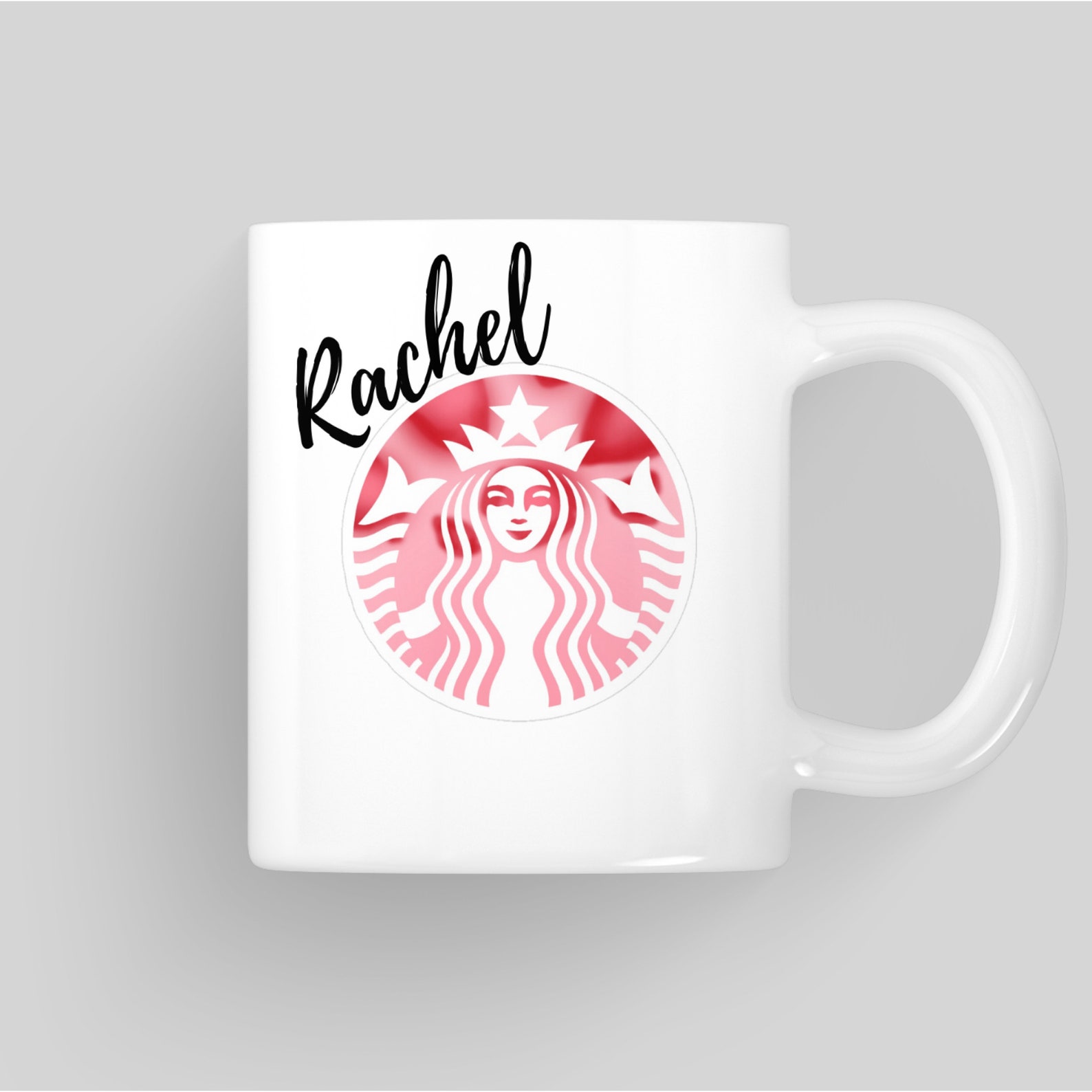 Personalised Your Name Starbucks Coffee Tea Mug Gift 11oz Etsy