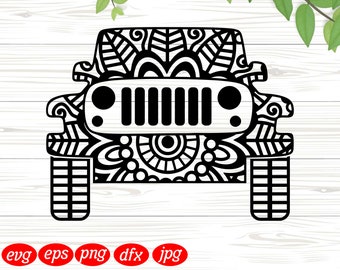 Download Jeep Mandala Svg Etsy