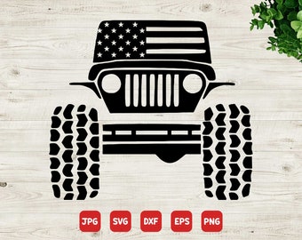 Free Free 128 Jeep Truck Svg SVG PNG EPS DXF File