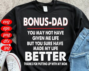 Download Bonus Dad Svg Etsy