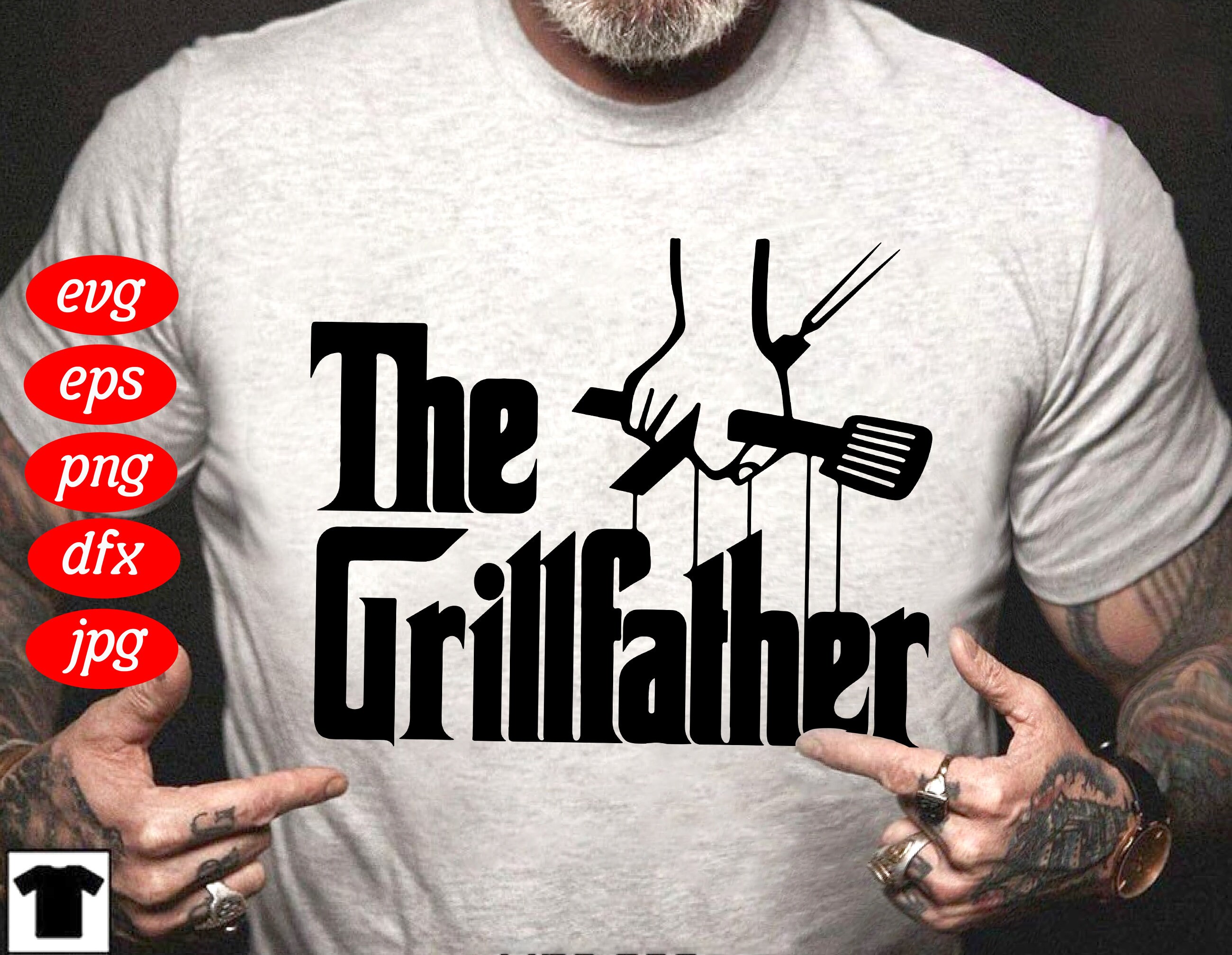 The Grill Father SVG Father Day Svg Grill Dad Grill Shirt Etsy