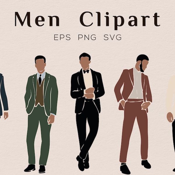 Men Clipart Svg, Business man Clipart, Boyfriend Clipart, małe Clipart, Father. Clipart, Men Clipart, men Svg