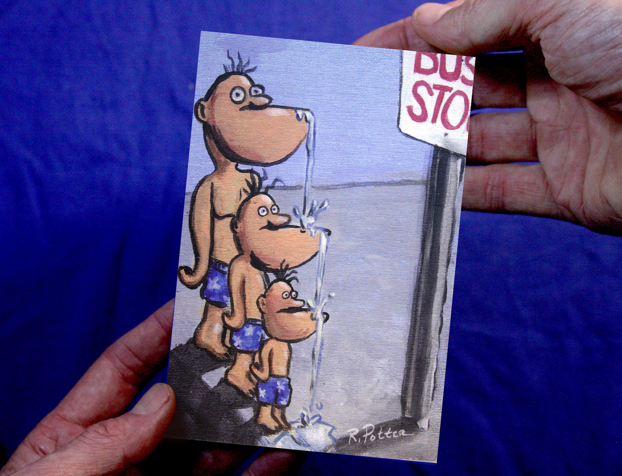 Gross Postcard Drooling Friends Funny Weird 4x6 - Etsy