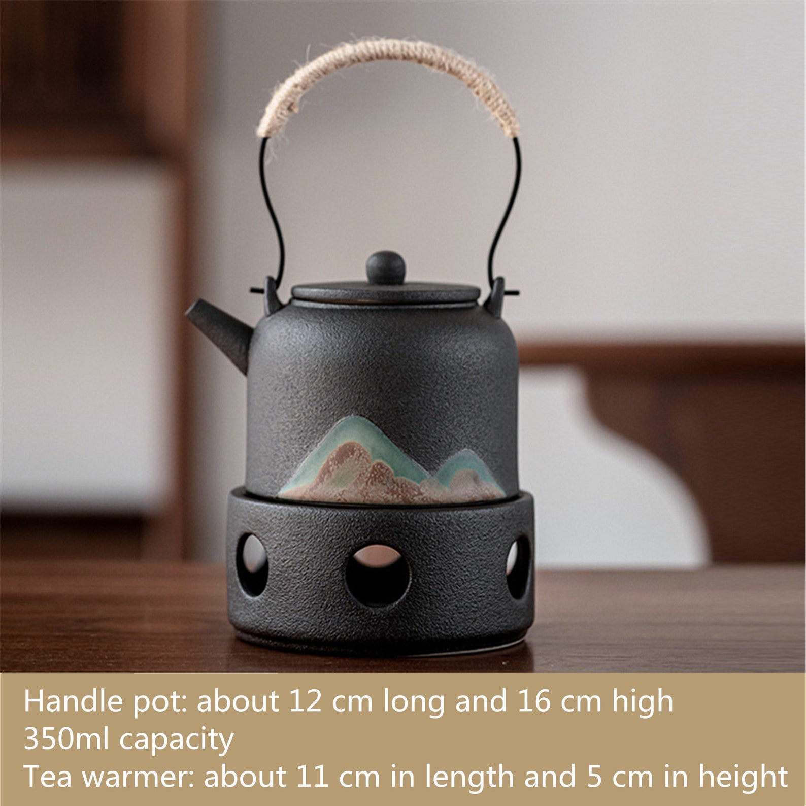 Japanesestyle beam pot tea warmer set tea warmer Etsy