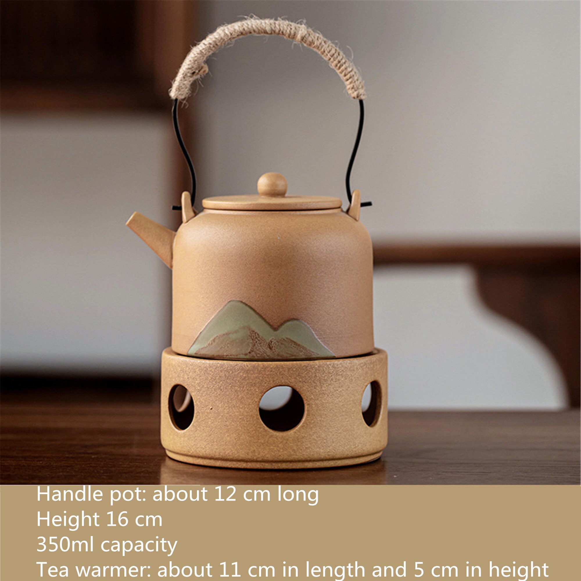 Japanesestyle beam pot tea warmer set tea warmer Etsy