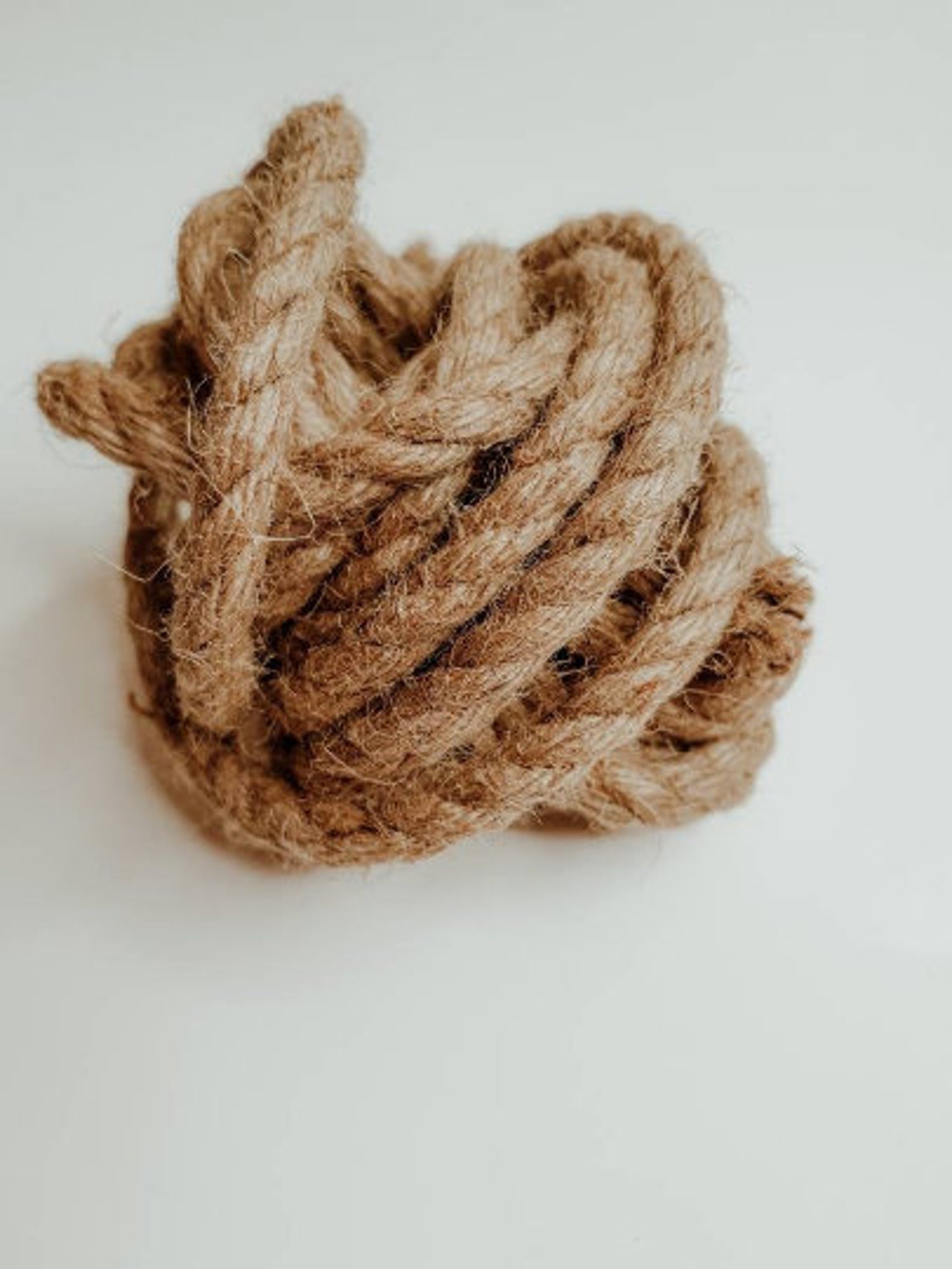Jute twisted cord 8 mm. Natural jute rope. Raw jute rope. Etsy