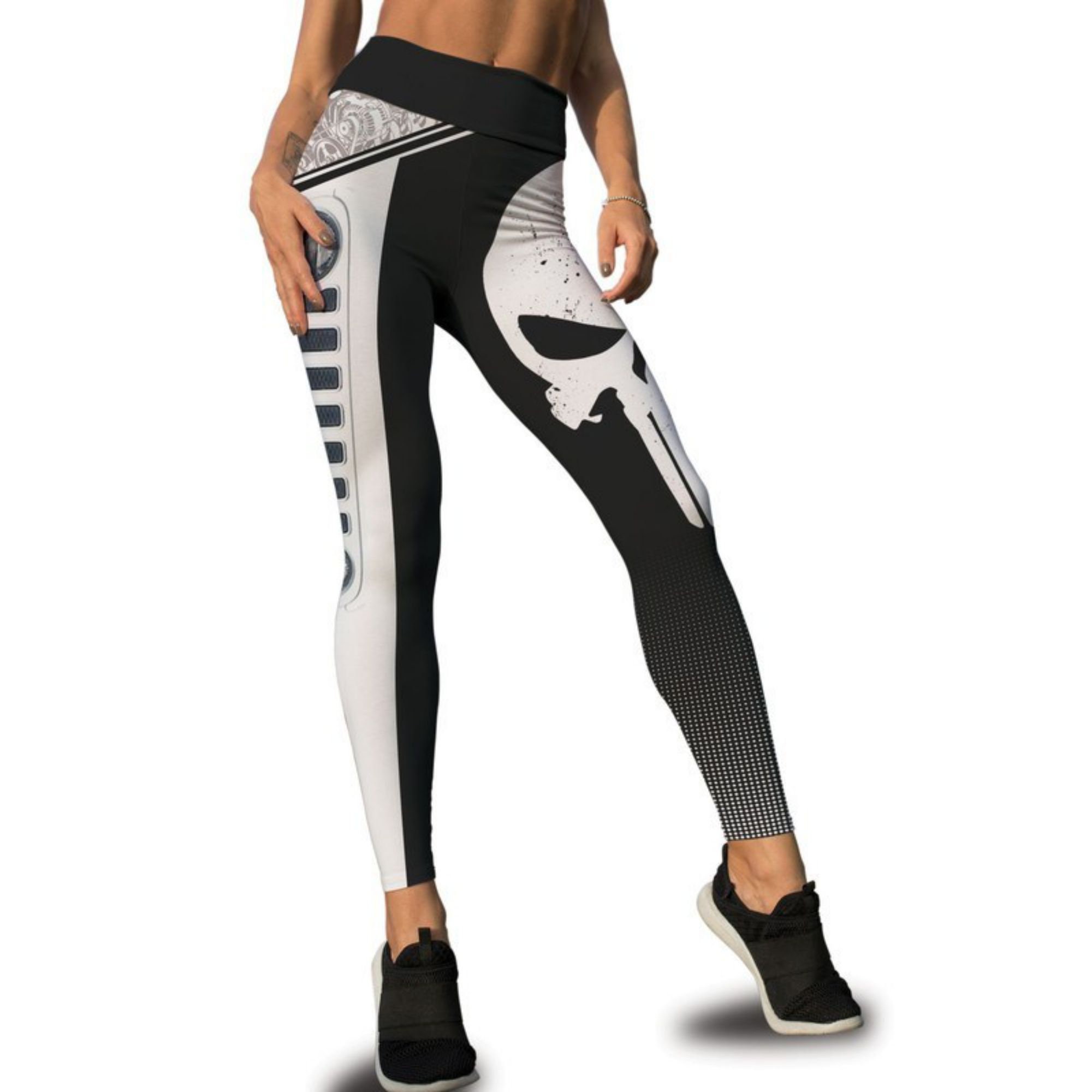 Jeep Wrangler white Jeep life Leggings for women Etsy