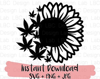 Download Girly Weed Svg Etsy