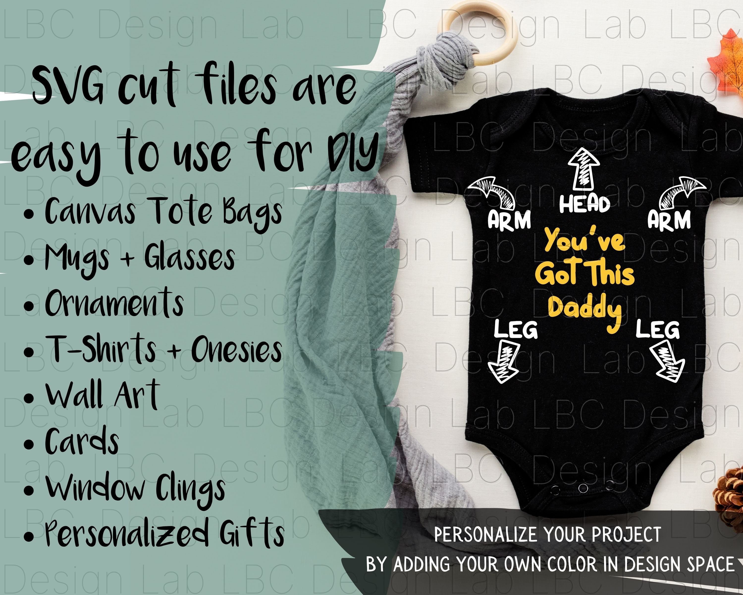 Download Baby SVG Funny Dad SVG Dad Life SVG Baby Onesie Svg | Etsy
