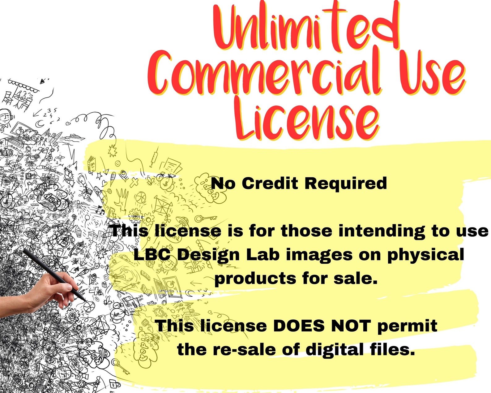Use License Unlimited Commercial Use License Graphics Bundle Licence for - Etsy